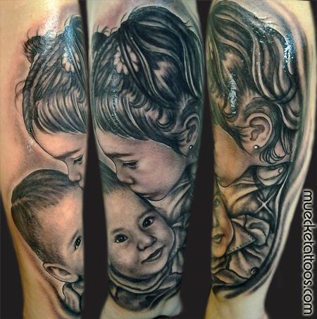 Tattoos - Muecke Baby Portraits - 74340